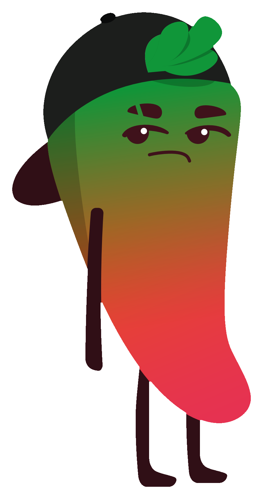 Chilito reaccionando al sabor ácido