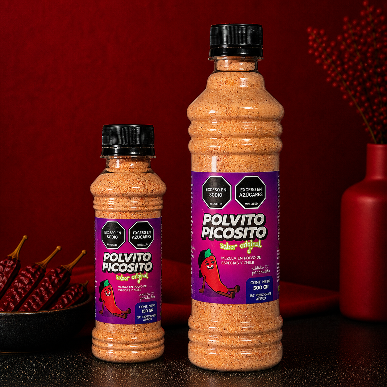 Productos Chilito Parchadito para compartir